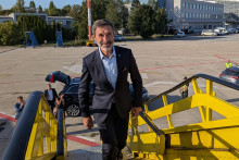 Minister zahraničn&yacute;ch vec&iacute; a eur&oacute;pskych z&aacute;ležitost&iacute; Juraj Blan&aacute;r (Smer-SD). FOTO: TASR/Denis Hofer