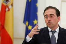 &Scaron;panielsky minister zahraničn&yacute;ch vec&iacute; Jos&eacute; Manuel Albares. FOTO: REUTERS