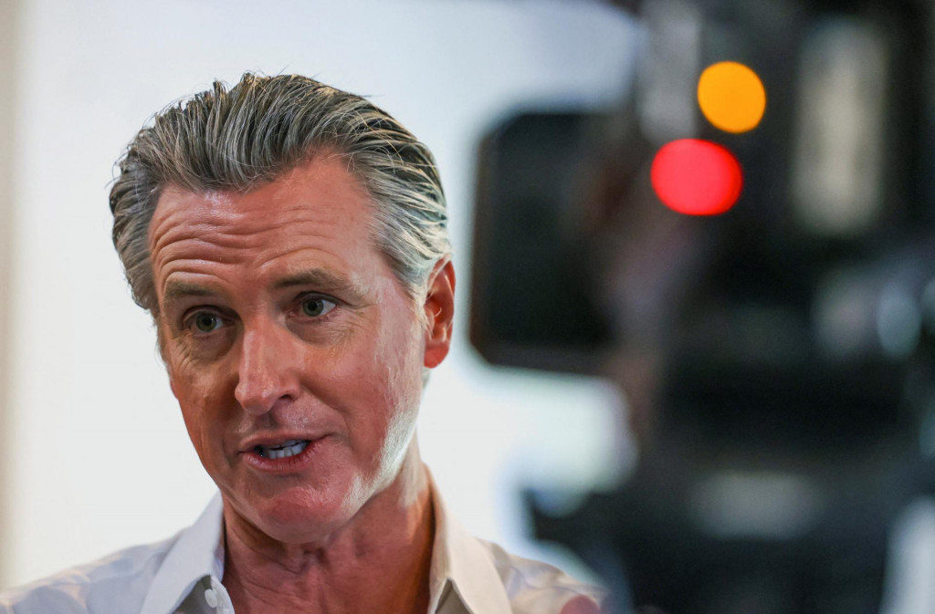 Guvern&eacute;r Kalifornie Gavin Newsom. FOTO: Reuters