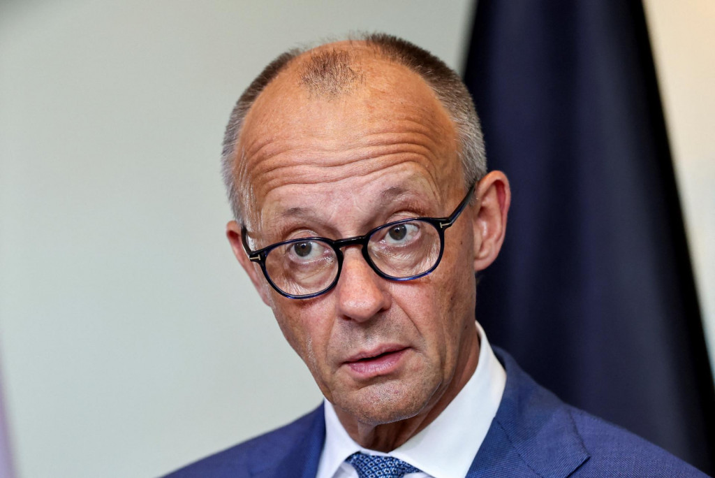 Nemeck&yacute; kancel&aacute;r Friedrich Merz. FOTO: REUTERS